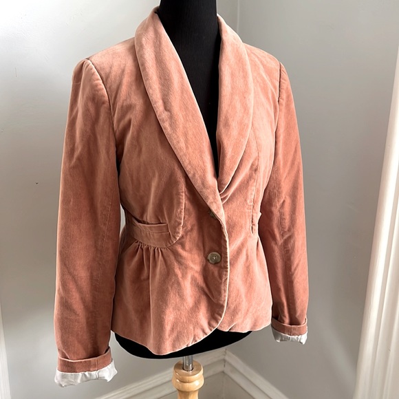 J. Crew Jackets & Blazers - Velvet crew jacket/blazer